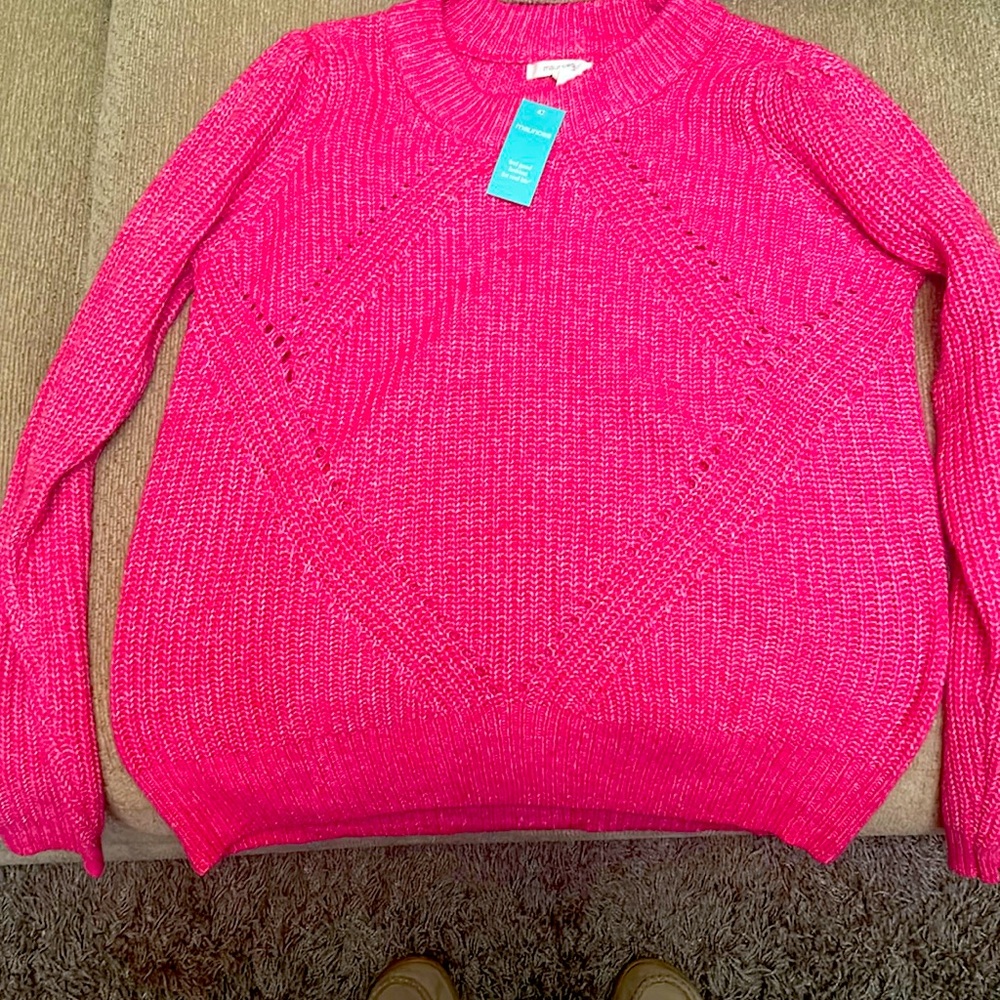 Maurices size medium pink sweater
